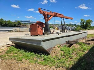 Work Flat with Hyd Crane