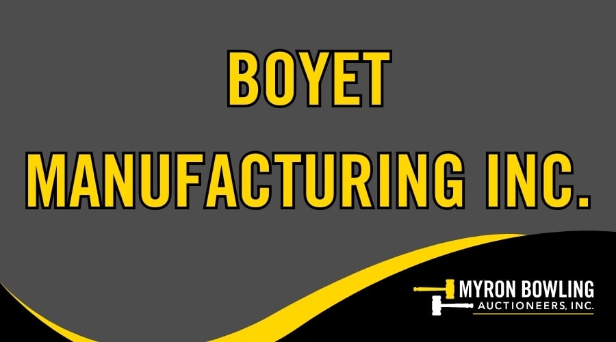 Boyet mfg logo