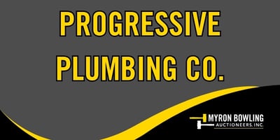 progressive plumbing co auction