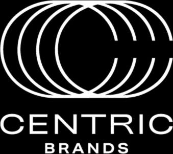 centric logo black background