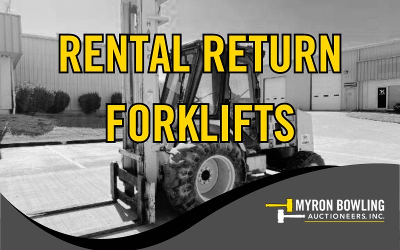 Rental Return Forklifts Auction